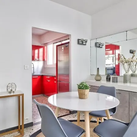 L29 Lenval At 1min Walk To Sea Front Ac Balcony Ницца